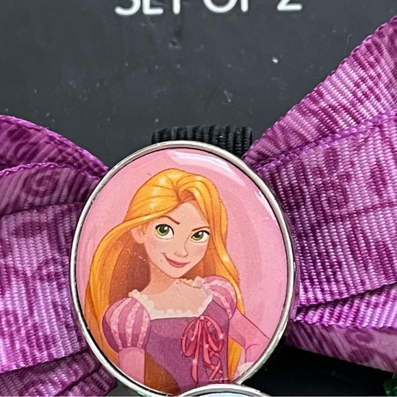 🐾🐈⬛ Disney Tails Pet Collar or Lead Trim - 💜Rapunzel & Ariel 💚 - Picture 3 of 9